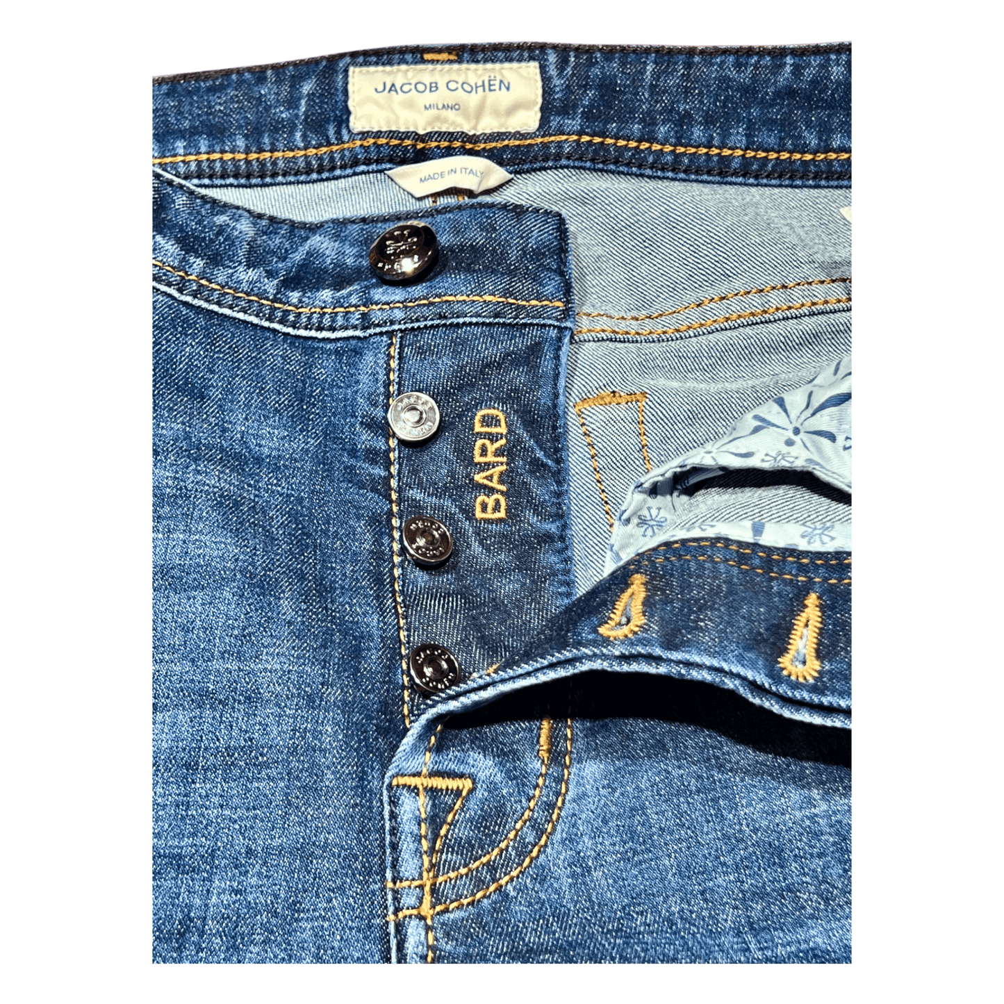 UNIT Hamburg - Jacob Cohën, BARD, navy label, dark blue - Jacob Cohën