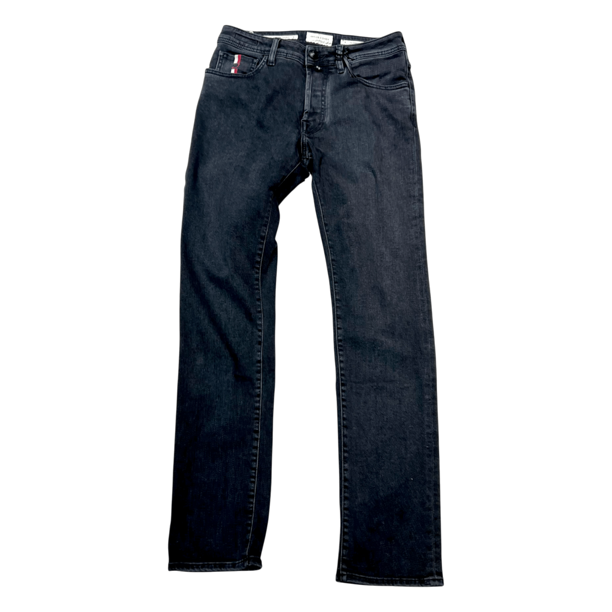 UNIT Hamburg - Jacob Cohën, BARD, red white stripe label, black washed - Jacob Cohën