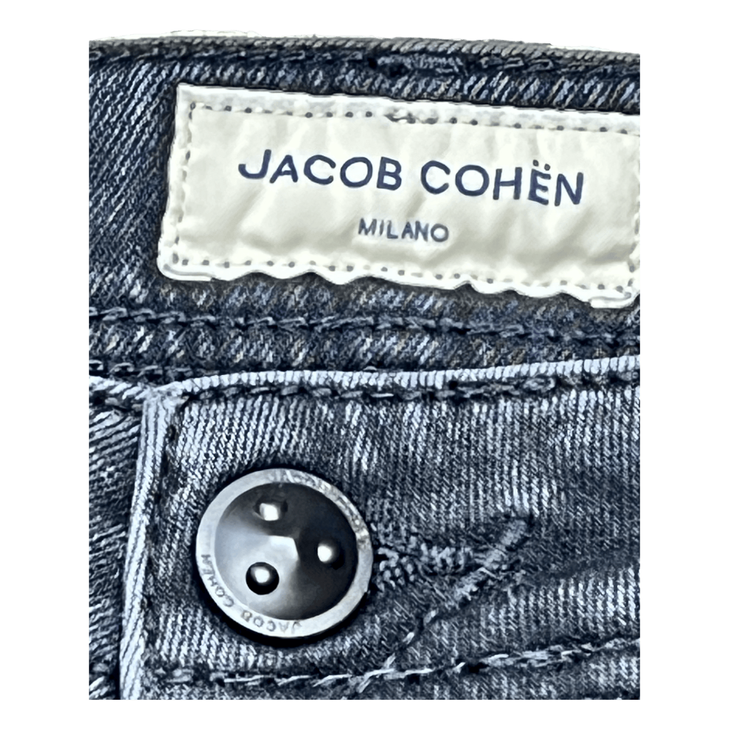 UNIT Hamburg - Jacob Cohën, BARD, red white stripe label, black washed - Jacob Cohën