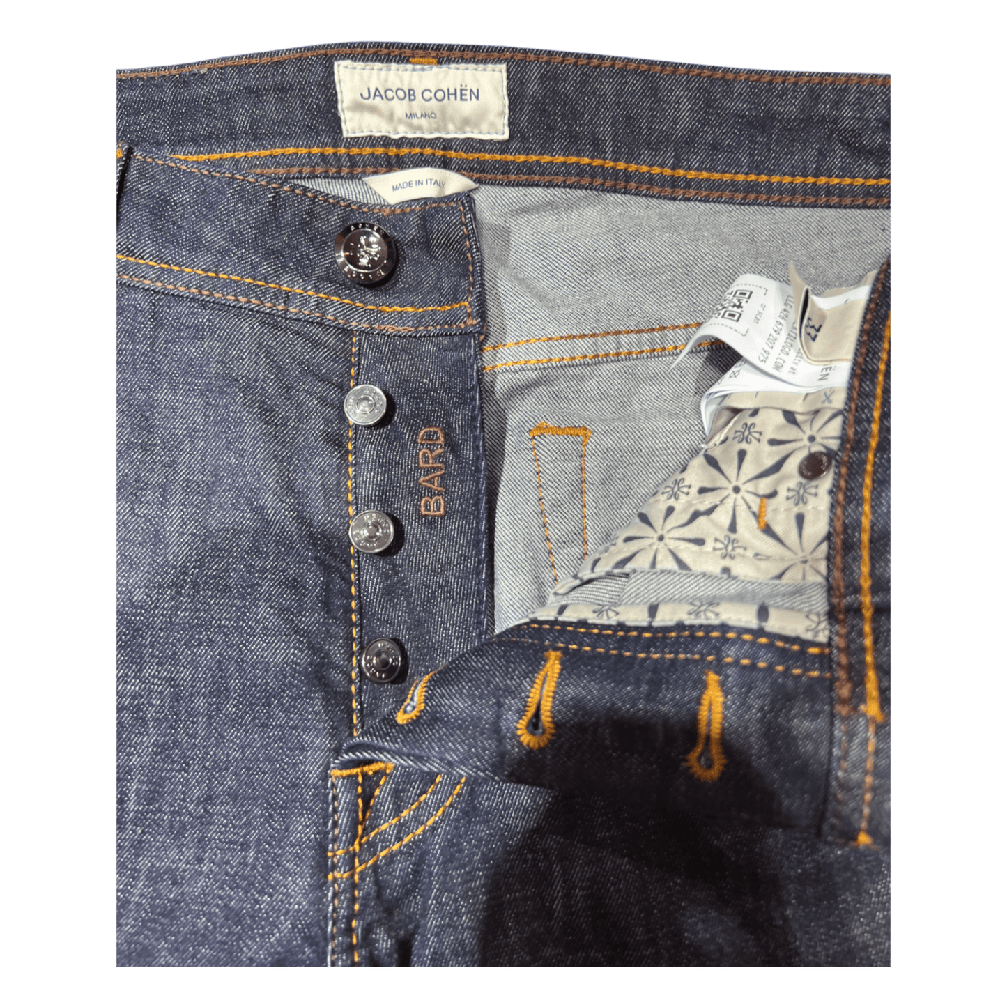 UNIT Hamburg - Jacob Cohën, BARD taupe label one washed - Jacob Cohën