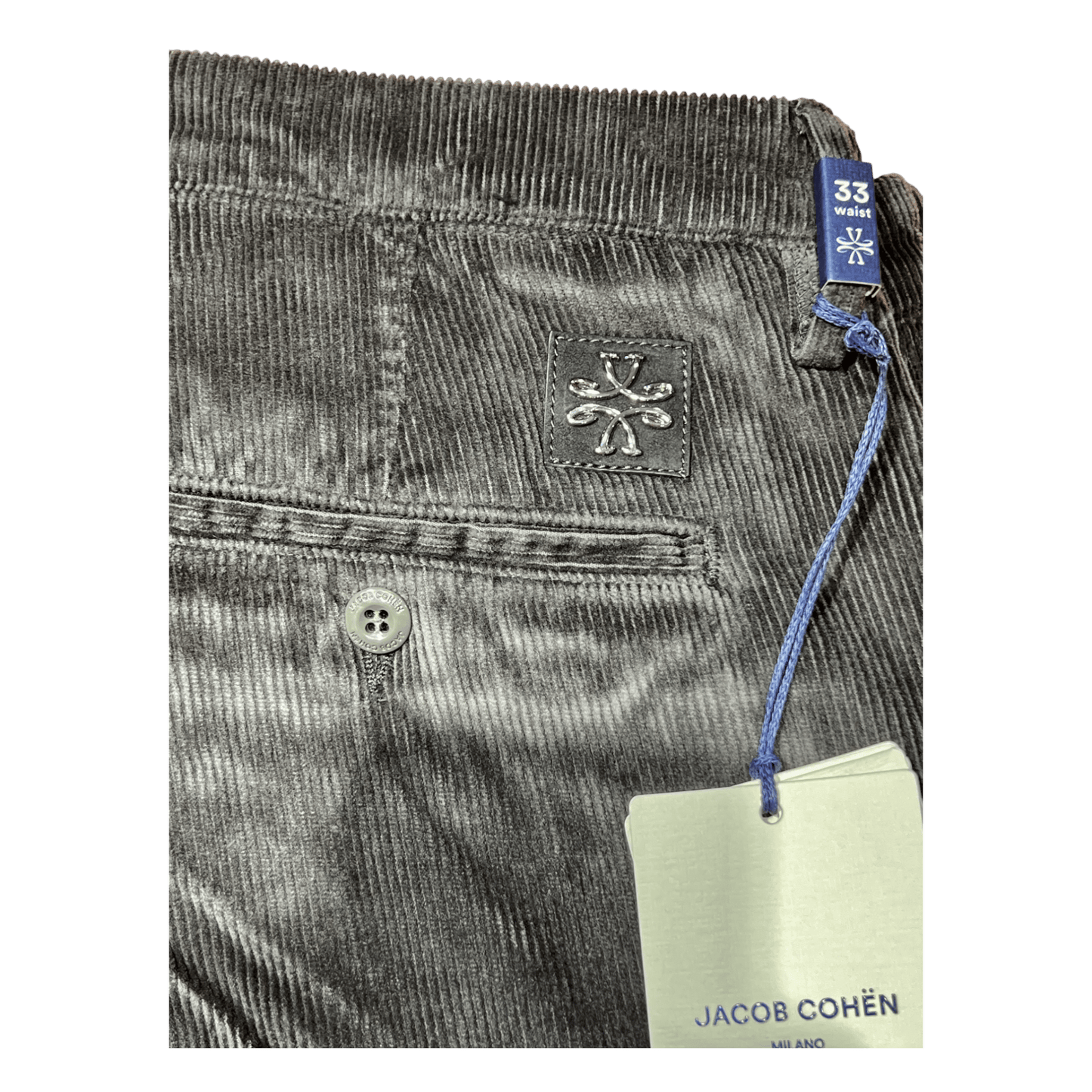 UNIT Hamburg - Jacob Cohën, Bobby, Cordhose, dunkelgrau - Jacob Cohën