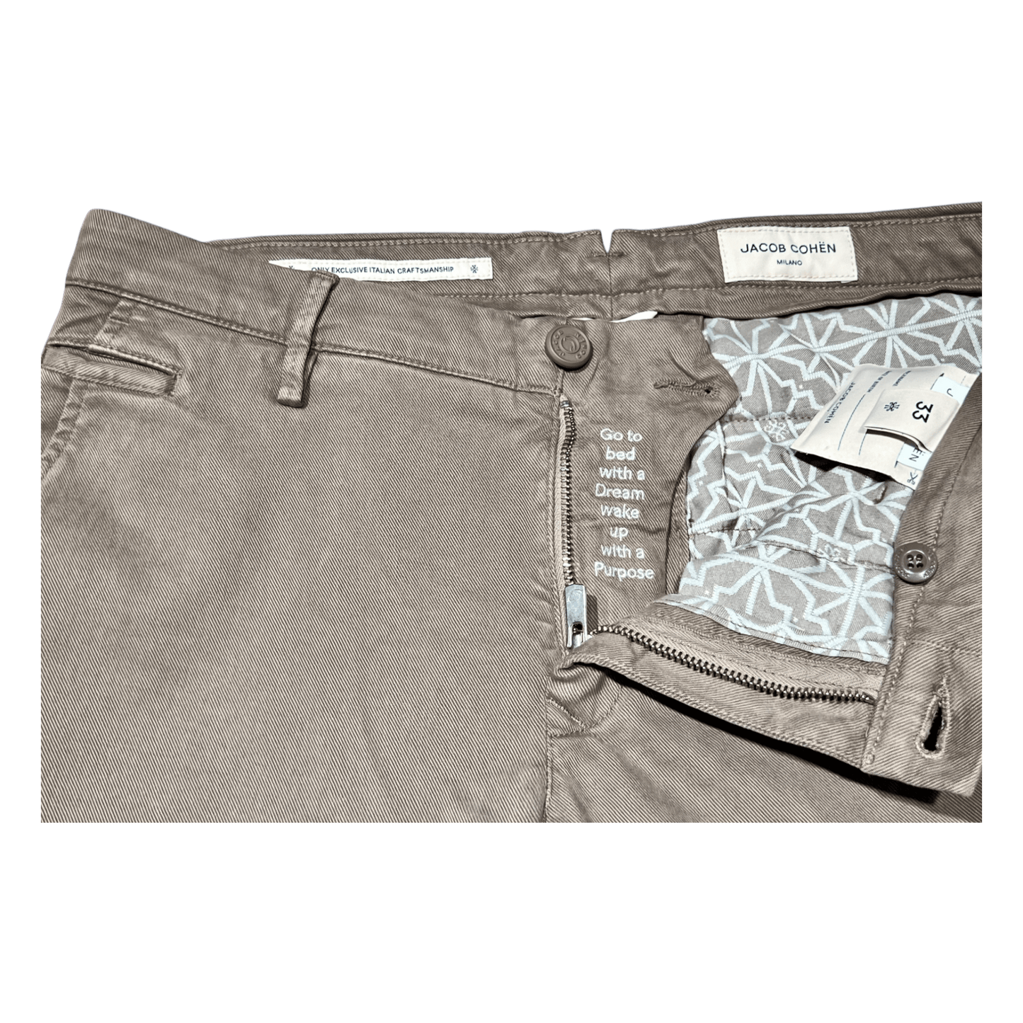 UNIT Hamburg - Jacob Cohën, Chino BOBBY, elephant grey - Jacob Cohën