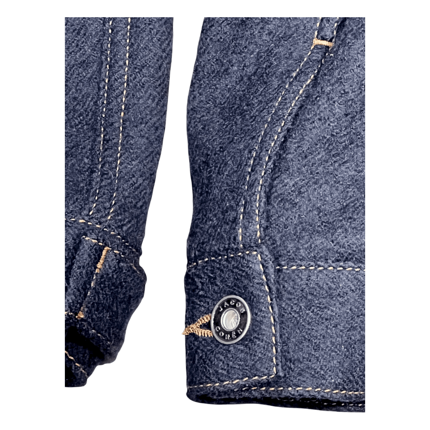 UNIT Hamburg - Jacob Cohën. Jeansjacke aus Wolle, dark navy - Jacob Cohën