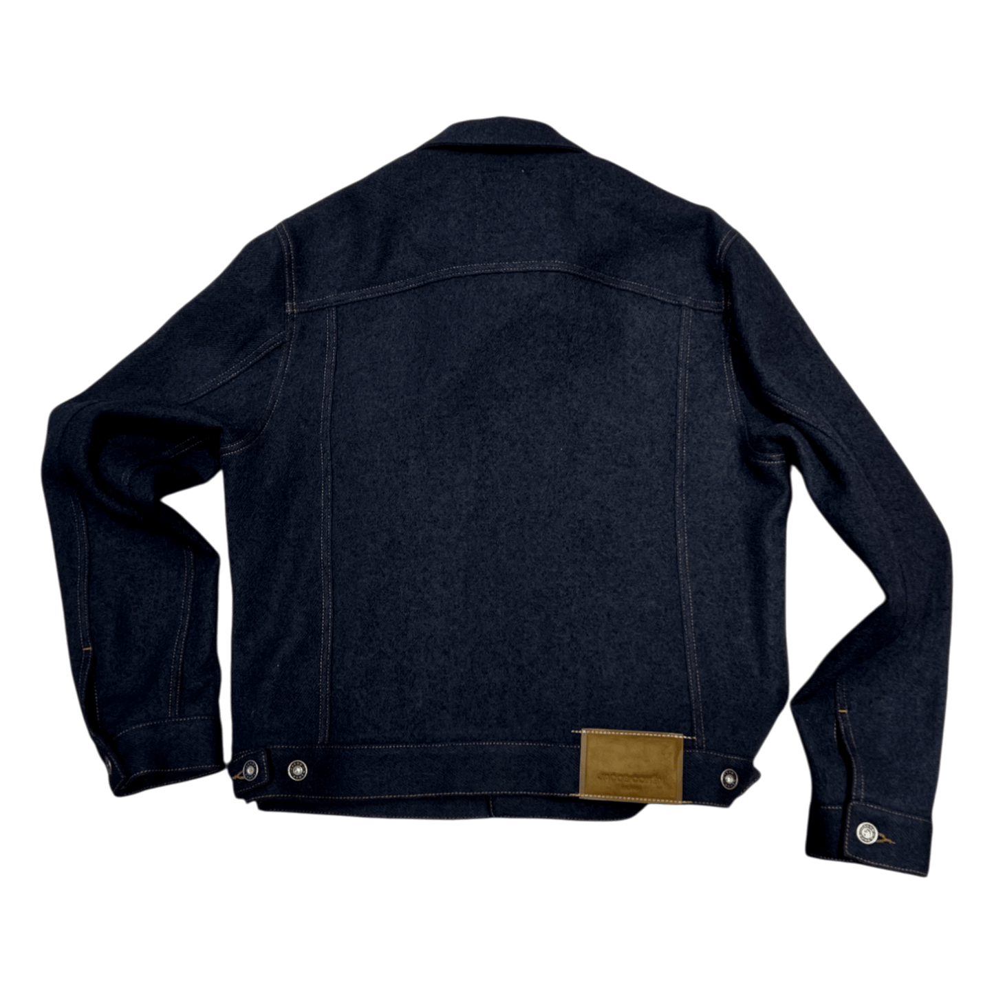 UNIT Hamburg - Jacob Cohën. Jeansjacke aus Wolle, dark navy - Jacob Cohën