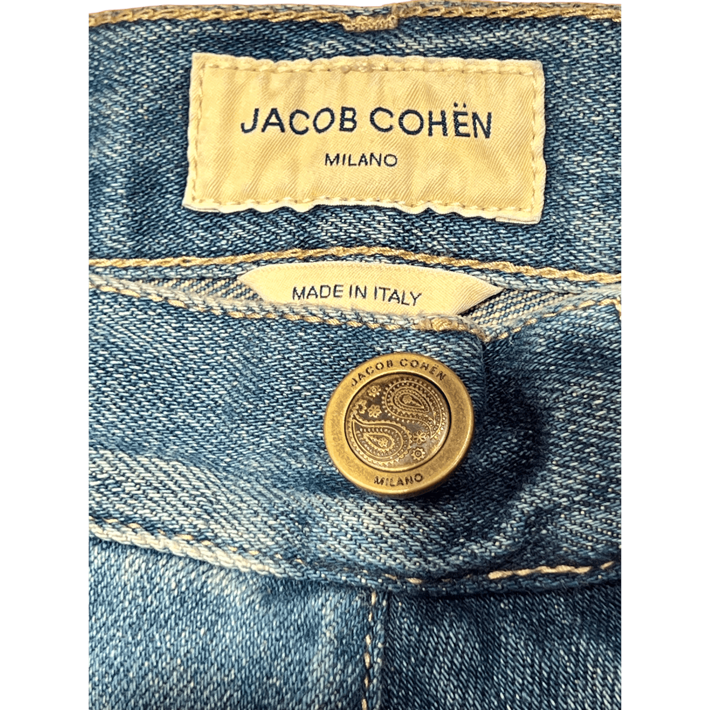 UNIT Hamburg - Jacob Cohën JUDE Mid Blue – dezente Dirty Wash, midblu - Jacob Cohën