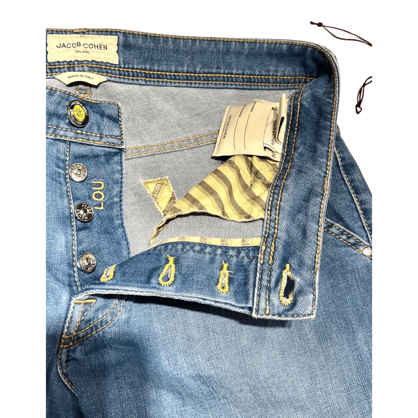 UNIT Hamburg - Jacob Cohën LOU Bermuda hellblau – Green Label - Jacob Cohën