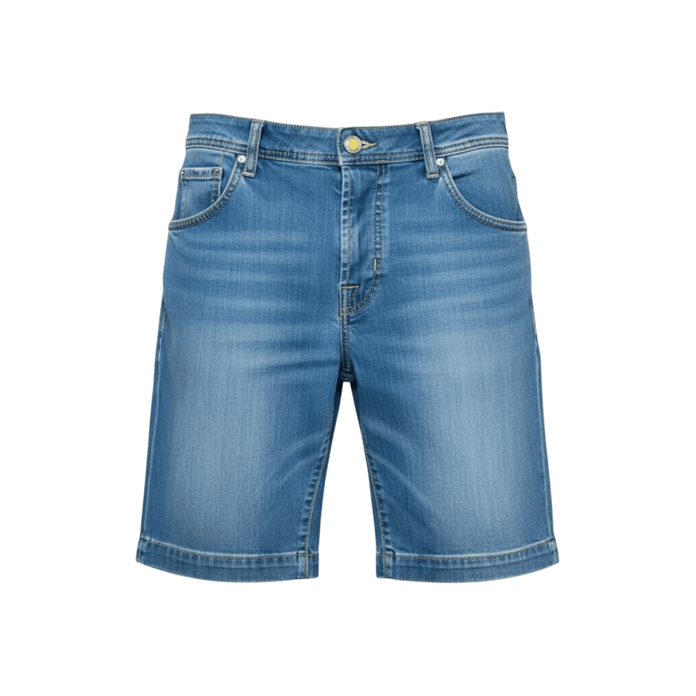 UNIT Hamburg - Jacob Cohën LOU Bermuda hellblau – Green Label - Jacob Cohën