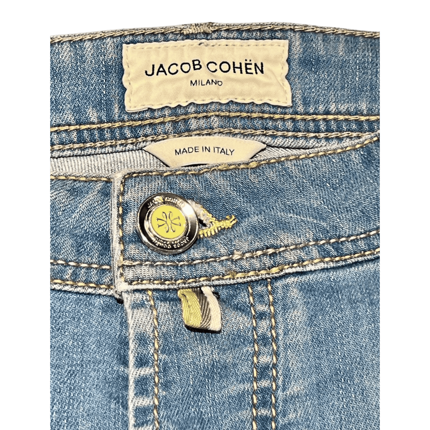 UNIT Hamburg - Jacob Cohën LOU Bermuda hellblau – Green Label - Jacob Cohën