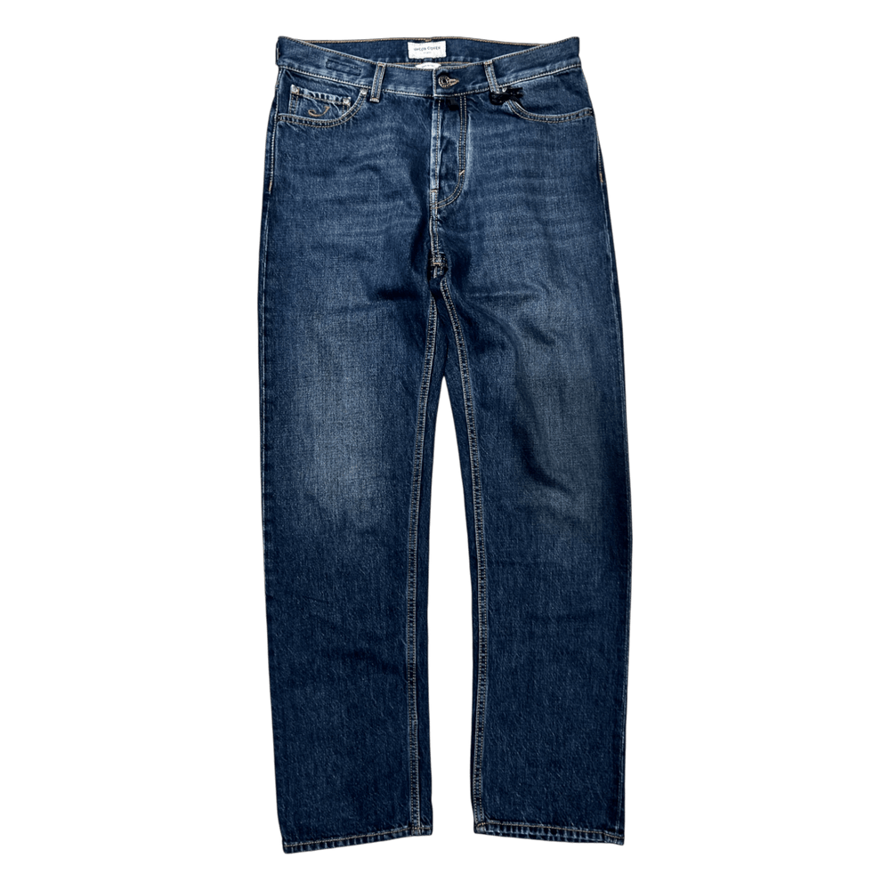 UNIT Hamburg - Jacob Cohën, Modell Sean, mustard label, denim blau - Jacob Cohën