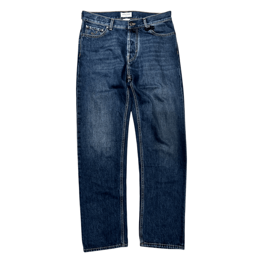UNIT Hamburg - Jacob Cohën, Modell Sean, mustard label, denim blau - Jacob Cohën
