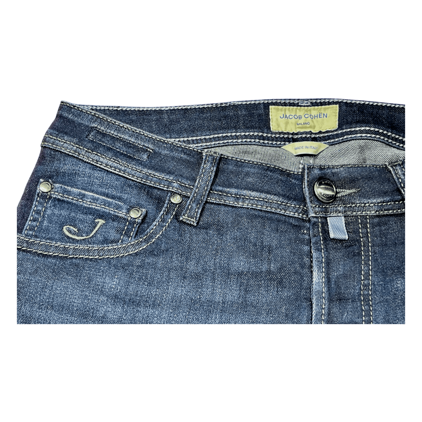 UNIT Hamburg - Jacob Cohën, Nick Slim, carbon label, dark washed - Jacob Cohën