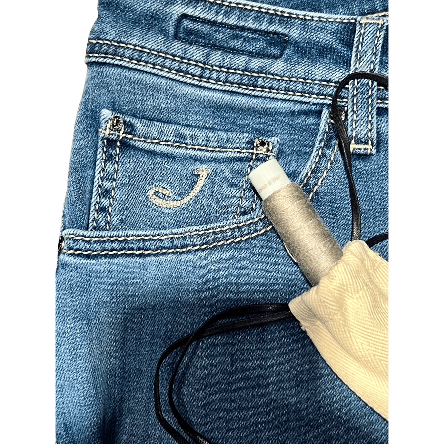 UNIT Hamburg - Jacob Cohën, NICK Slim, mid blue - Jacob Cohën