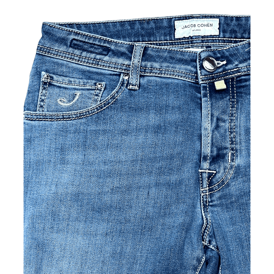 UNIT Hamburg - Jacob Cohën, NICK Slim, mid blue - Jacob Cohën