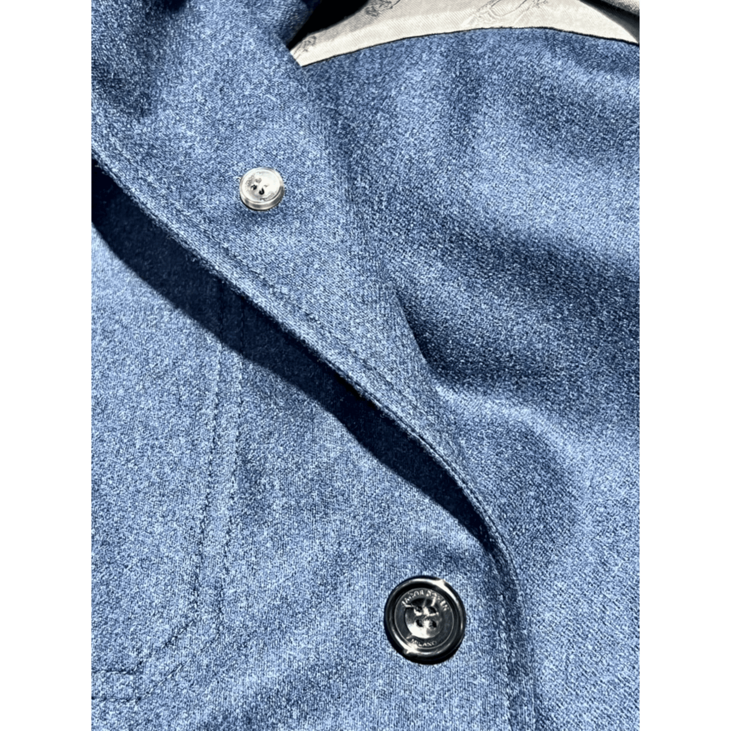 UNIT Hamburg - Jacob Cohën, Overshirt Dunkelblau aus Wolle, navy - Jacob Cohën