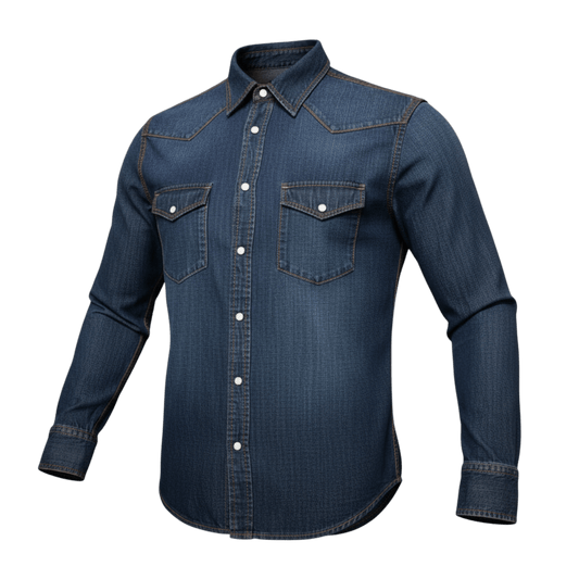 UNIT Hamburg - Jacob Cohën Western Shirt Medium Blueshop - Jacob Cohën