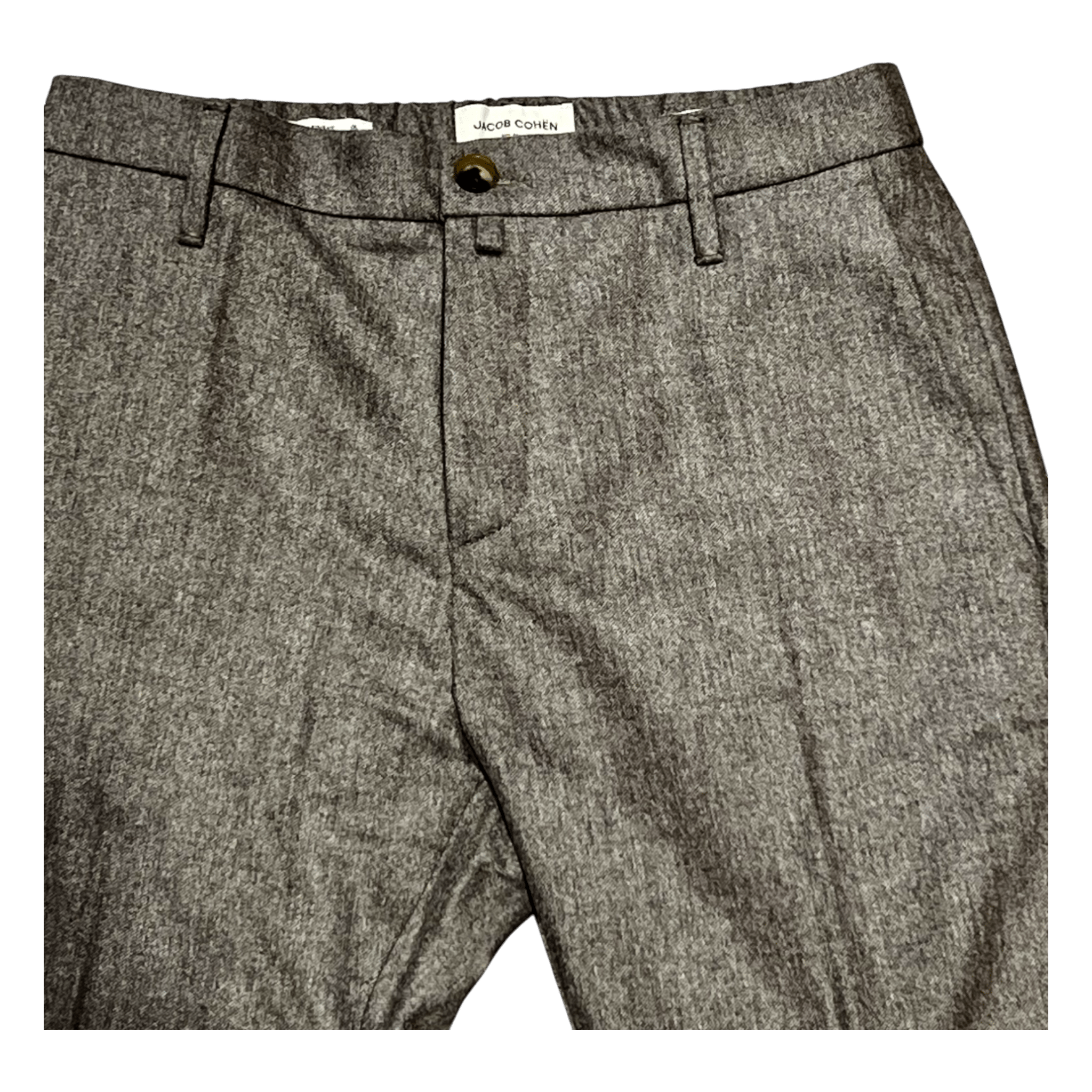 UNIT Hamburg - Jacob Cohën, Wollhose, grau - beige - Jacob Cohën