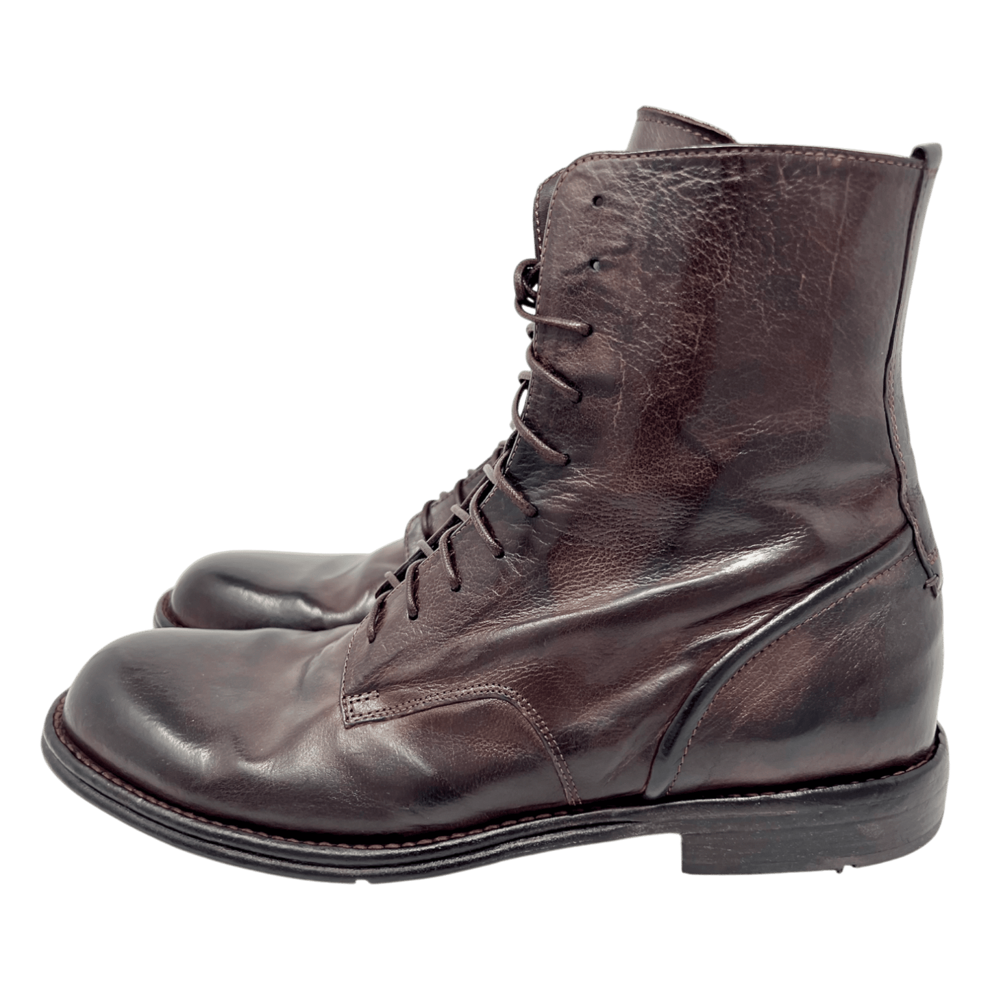 UNIT Hamburg - Lemargo, hoher Schuh aus Bueffelleder, braun - Lemargo