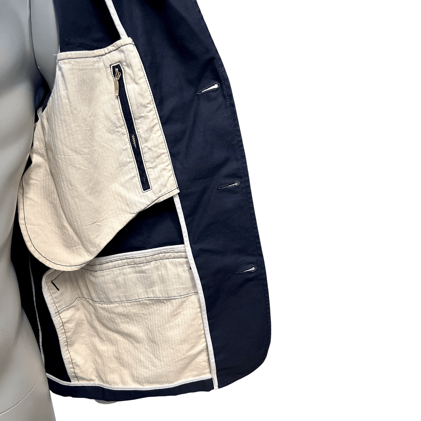 UNIT Hamburg - Manifattura Ceccarelli, Bush Jacket, navy - Ceccarelli