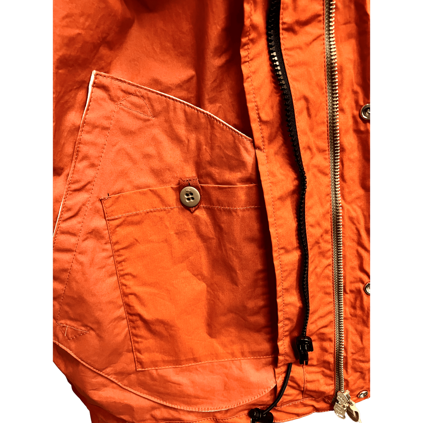 UNIT Hamburg - Manifattura Ceccarelli, Shelter Jacket orange – wasserabweisend - Ceccarelli