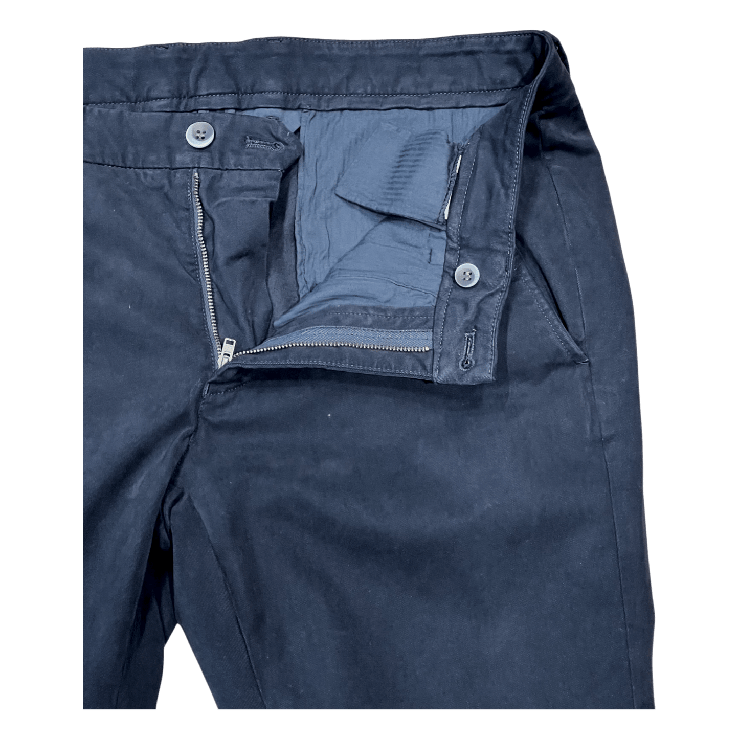 UNIT Hamburg - Never Laundry, Baumwoll Chino, navy - Never Laundry