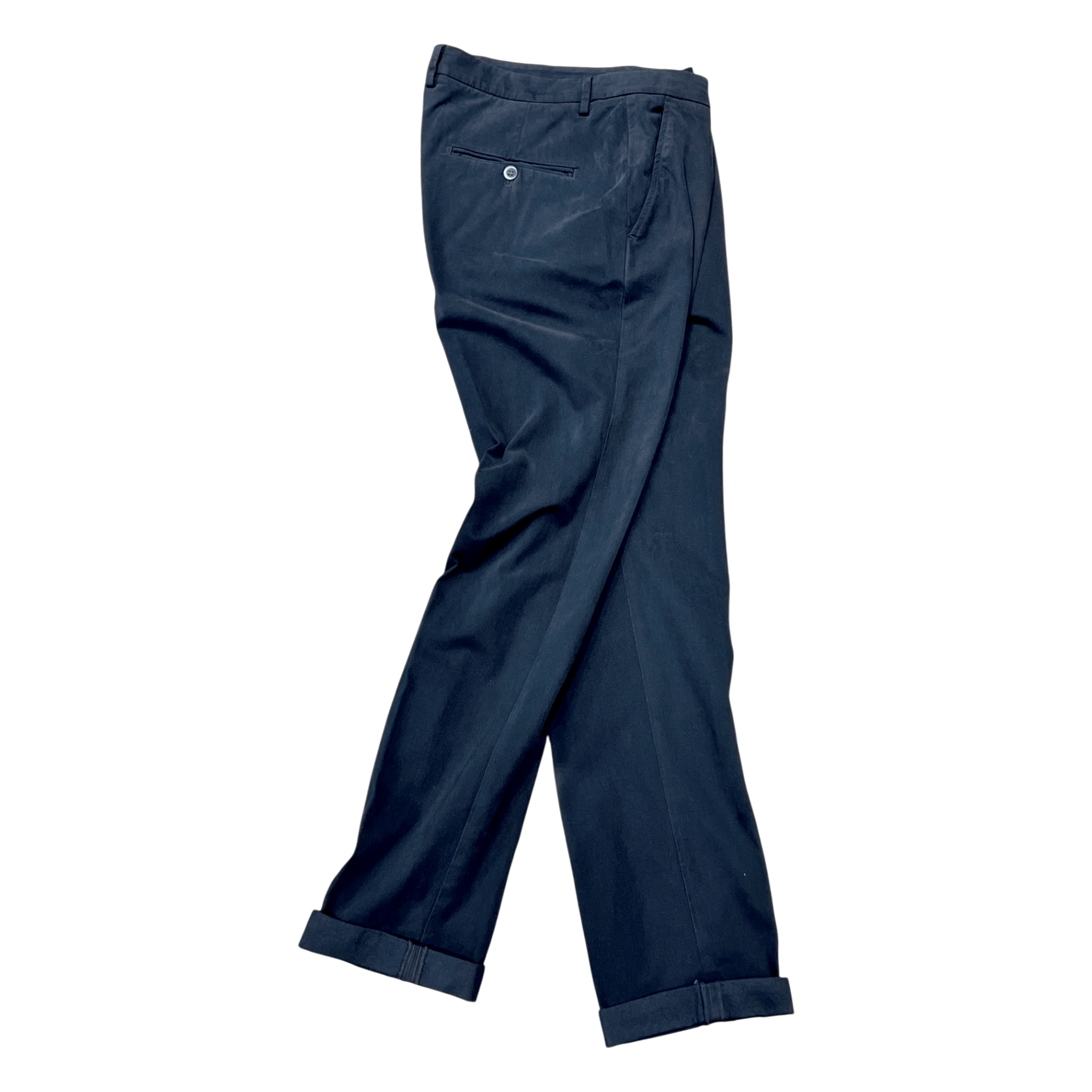 UNIT Hamburg - Never Laundry, Baumwoll Chino, navy - Never Laundry