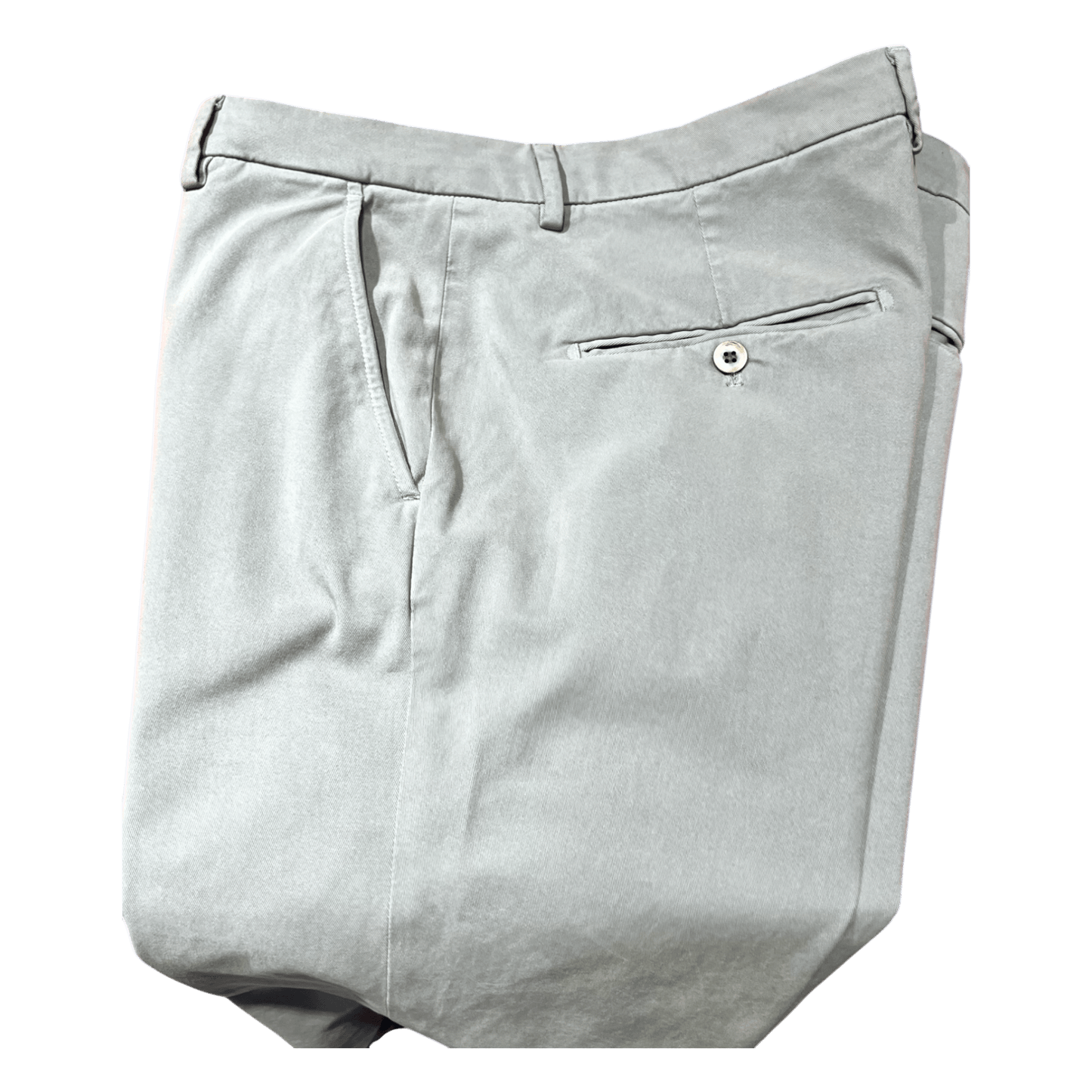 UNIT Hamburg - Never Laundry, Baumwoll Chino, silbergrau - Never Laundry