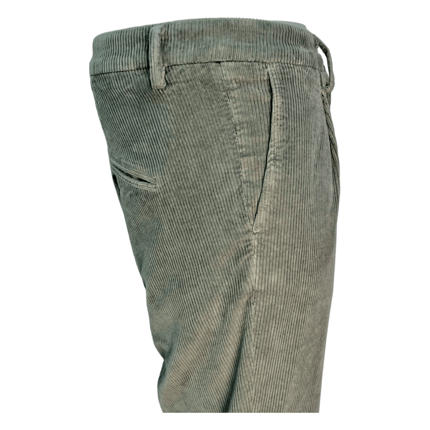 Never Laundry, bequeme Cordhose, helles oliv - UNIT Hamburg