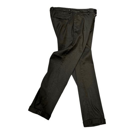 UNIT Hamburg - Never Laundry, Boston, Hose Leinen - Baumwolle, terrabraun - Never Laundry