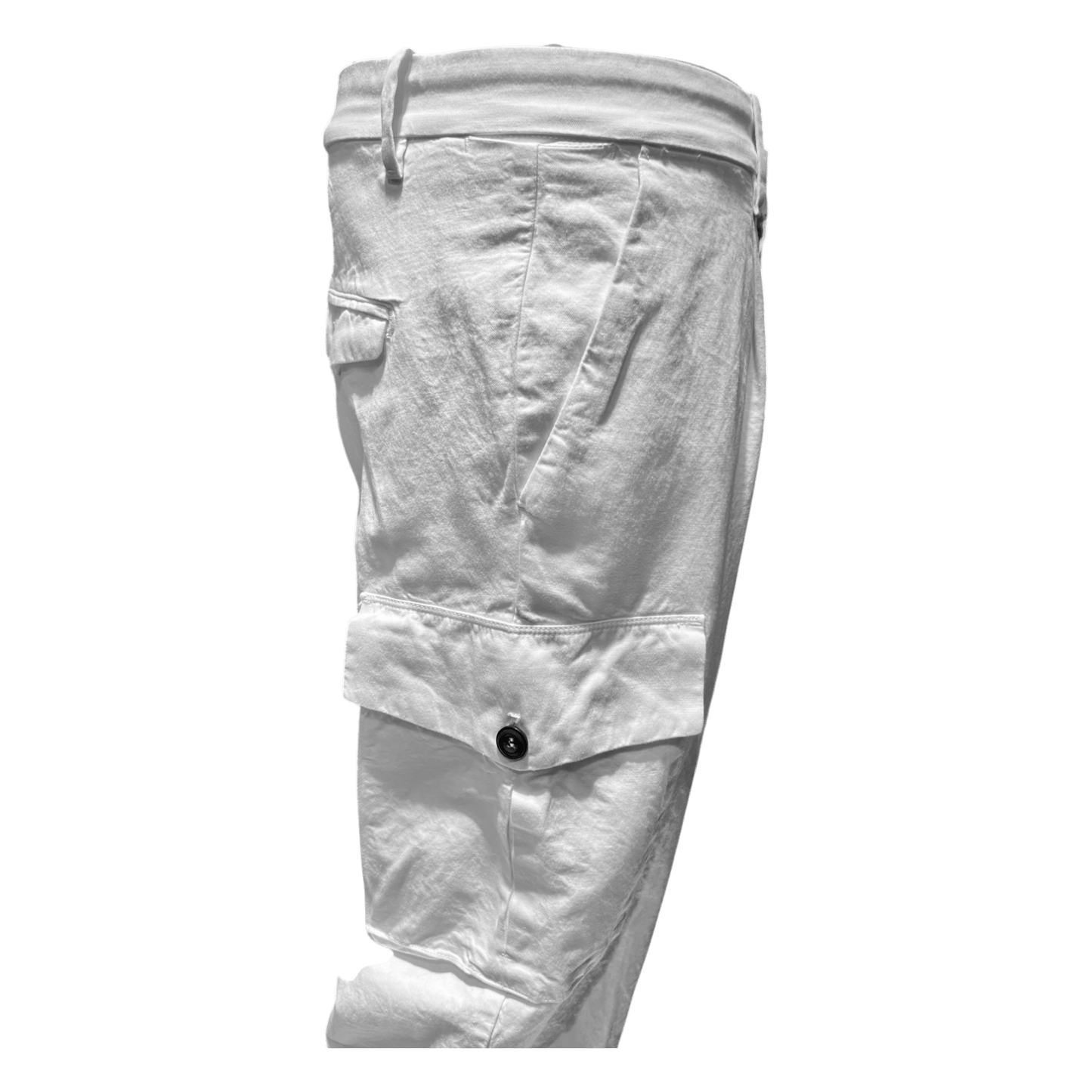 UNIT Hamburg - Never Laundry, Cargohose, weitere Form, weiß - Never Laundry
