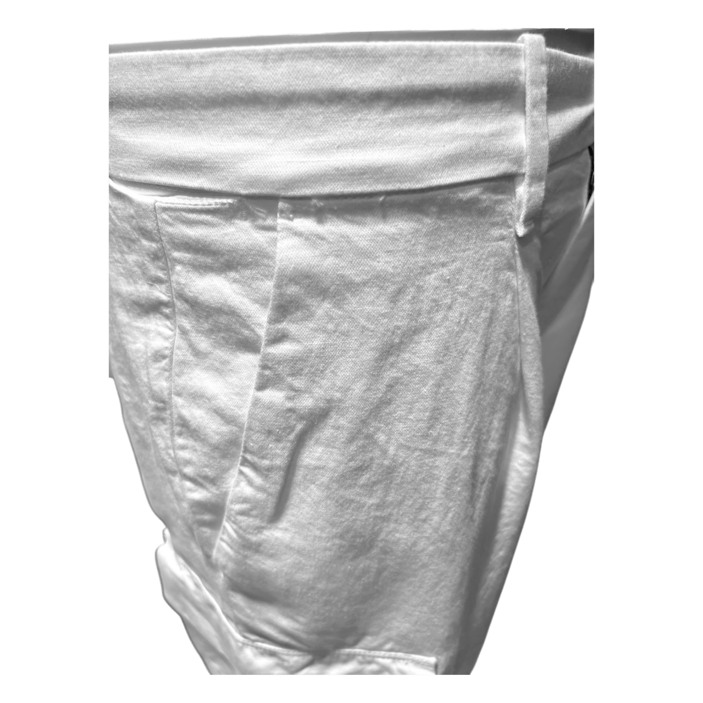 UNIT Hamburg - Never Laundry, Cargohose, weitere Form, weiß - Never Laundry