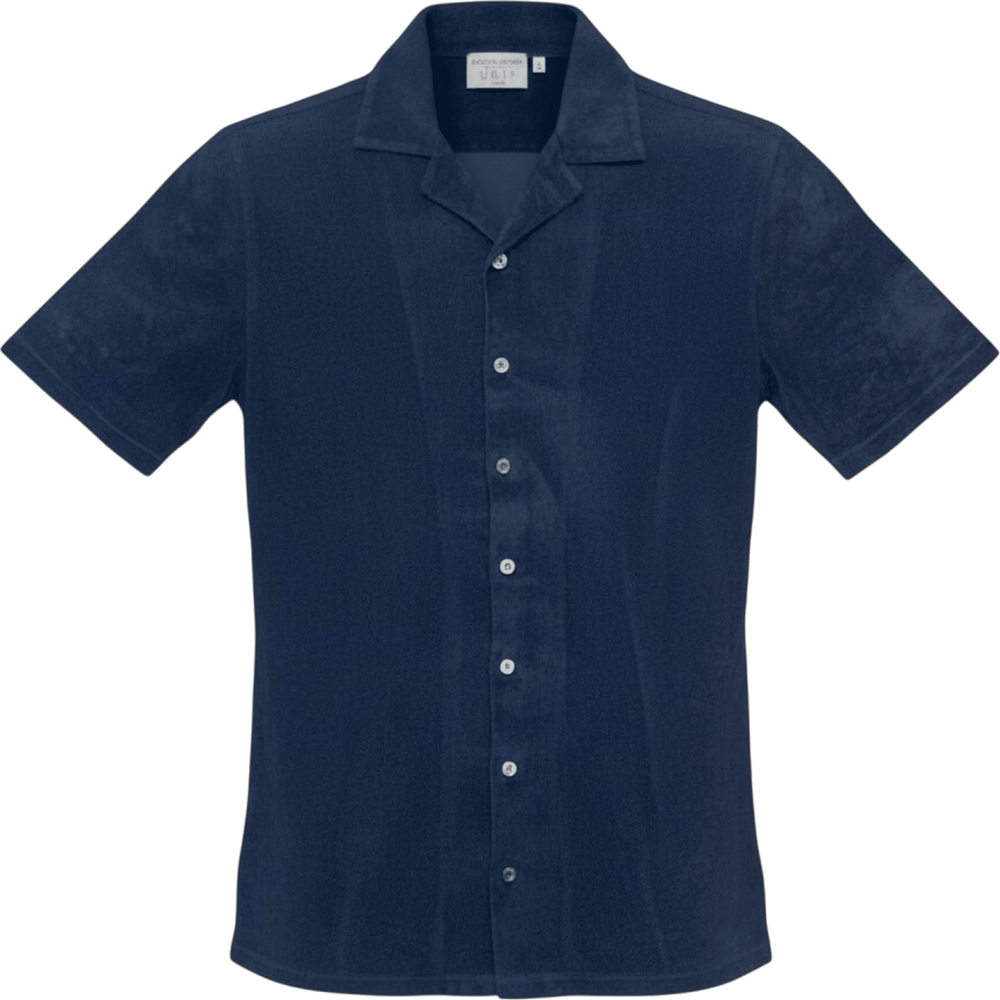 UNIT Hamburg - Never Laundry, Frottee - Hemd, Mailandblau - Never Laundry