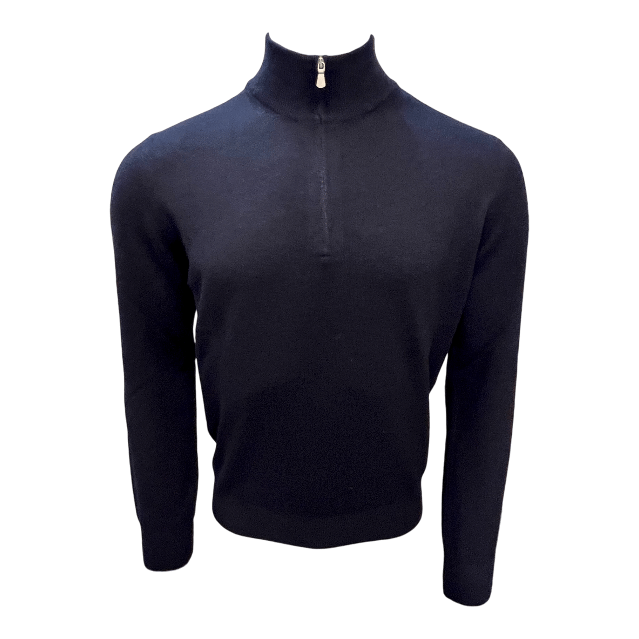 UNIT Hamburg - Never Laundry, Halfzip, Woll/Kaschmirmischung, navy - Never Laundry