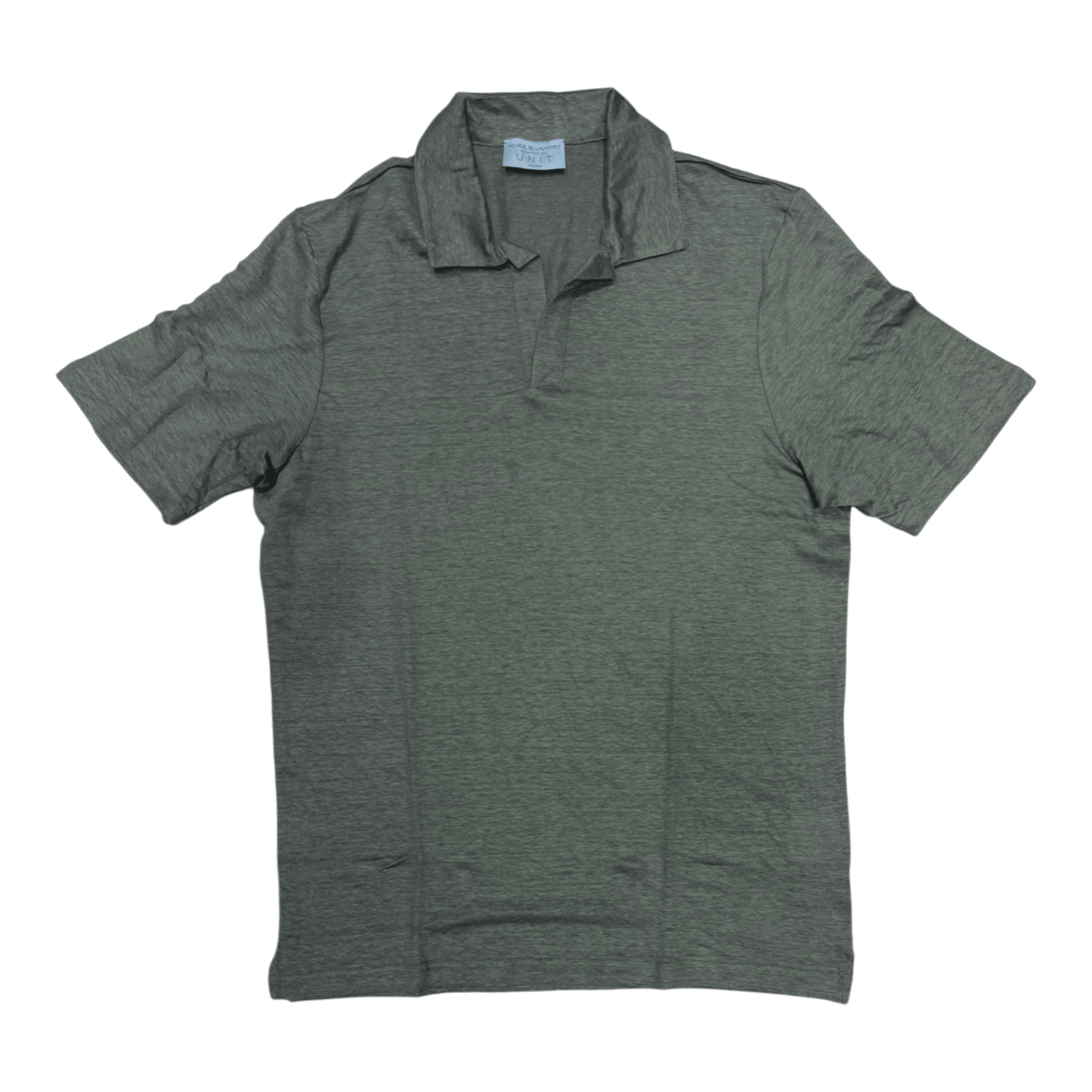 UNIT Hamburg - Never Laundry, Leinen Polo military grey - Never Laundry