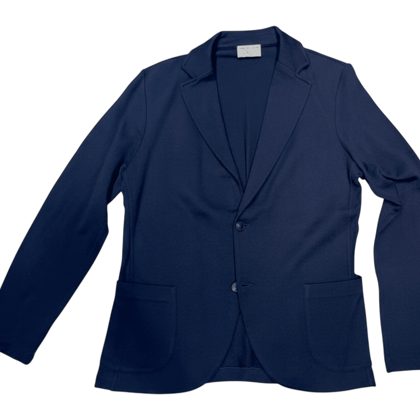 UNIT Hamburg - Never Laundry, Stricksakko Travelwool, navy - Never Laundry