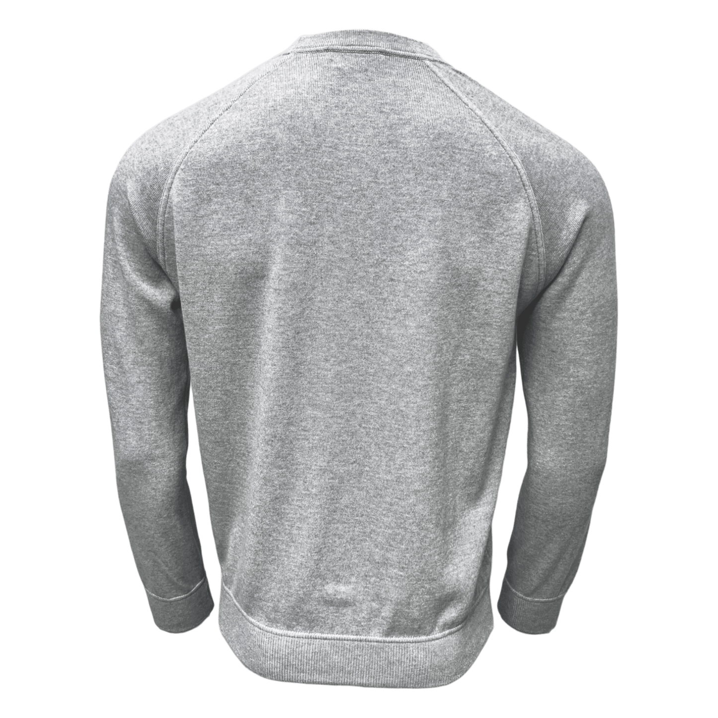 Never Laundry, Stricksweat, Raglanarm, Merino/ Kaschmir, silber - UNIT Hamburg