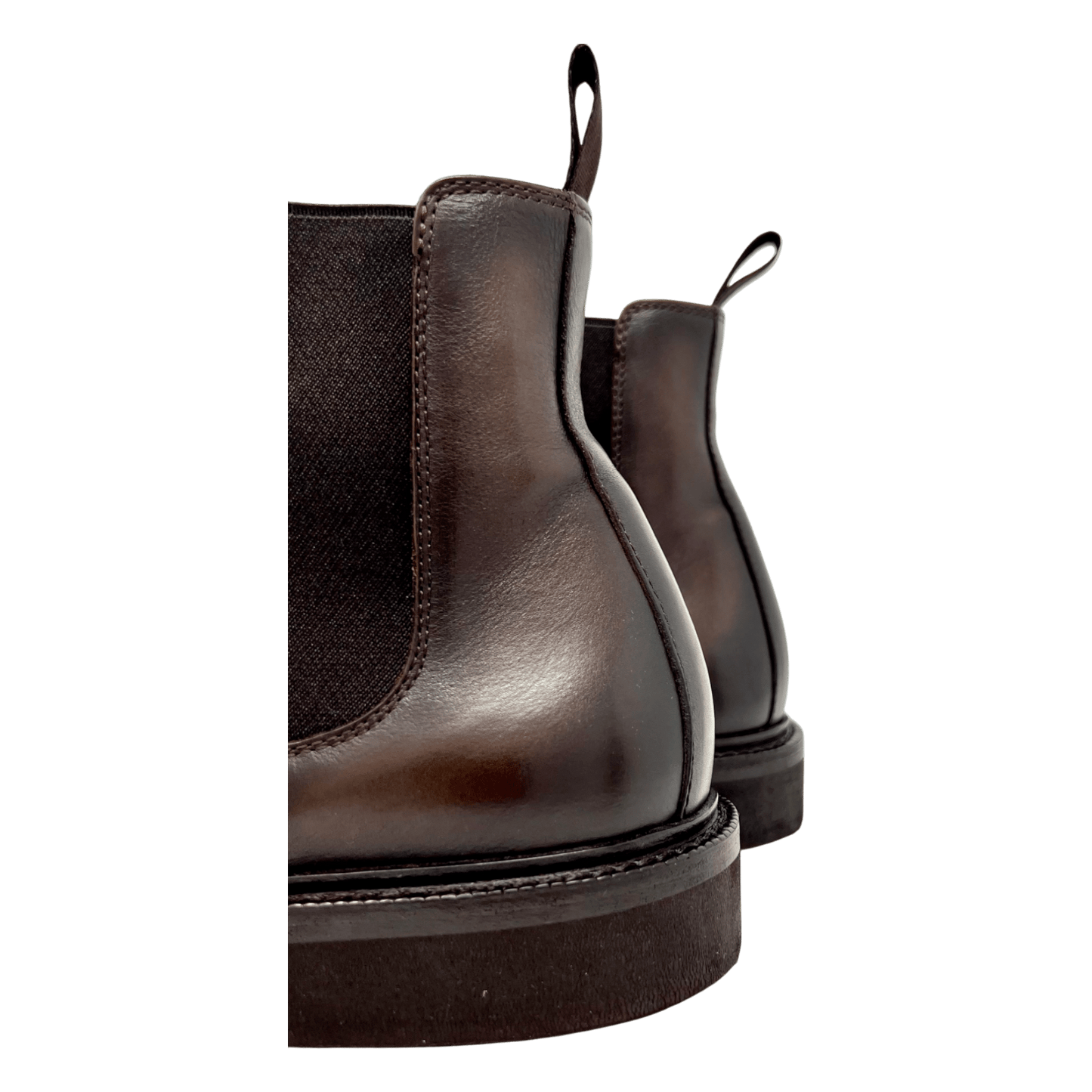 Officine Creative DUDE, Chelsea Boot, Kautschuksohle, Nappa, braun - UNIT Hamburg