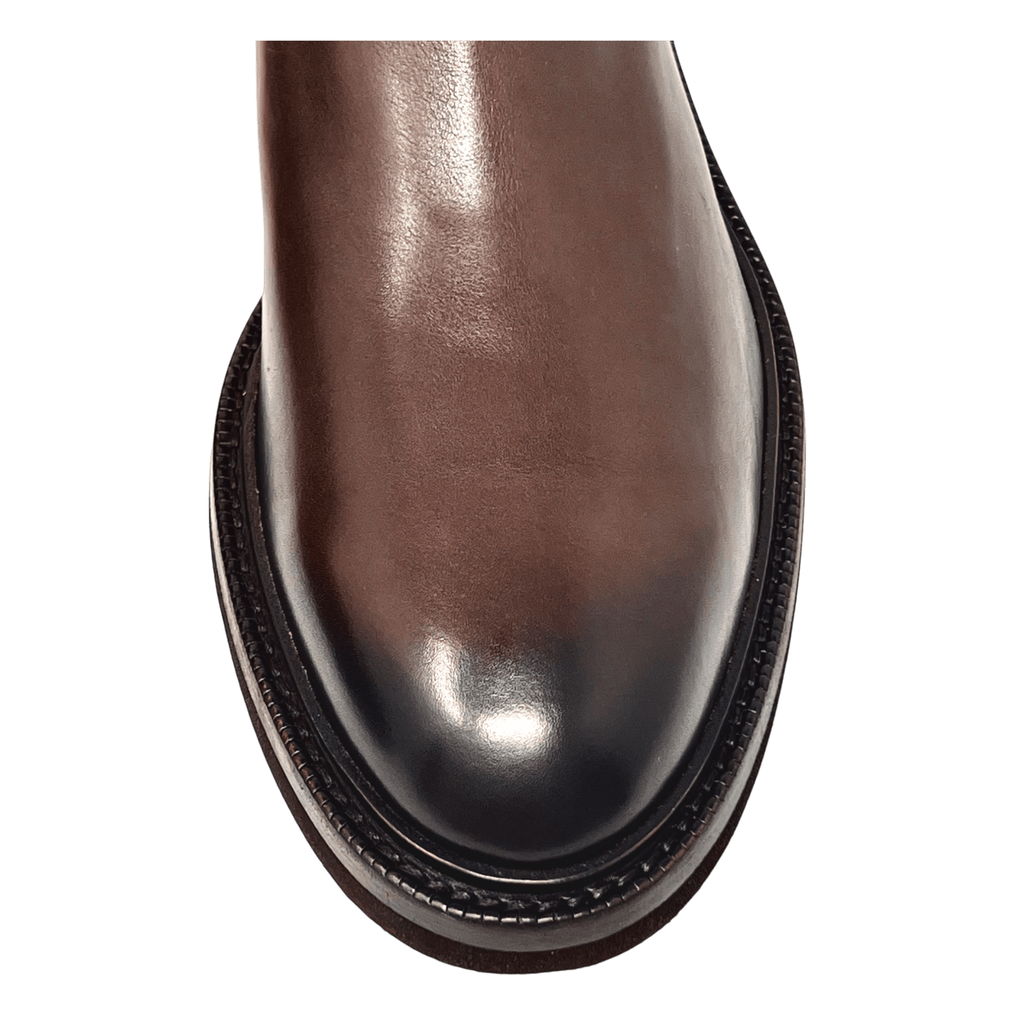 Officine Creative DUDE, Chelsea Boot, Kautschuksohle, Nappa, braun - UNIT Hamburg