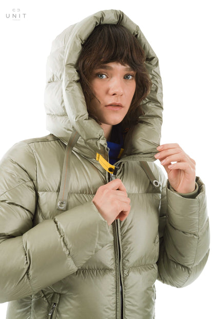 Parajumpers JANET Woman, Daunenmantel, olivsand UNIT Hamburg