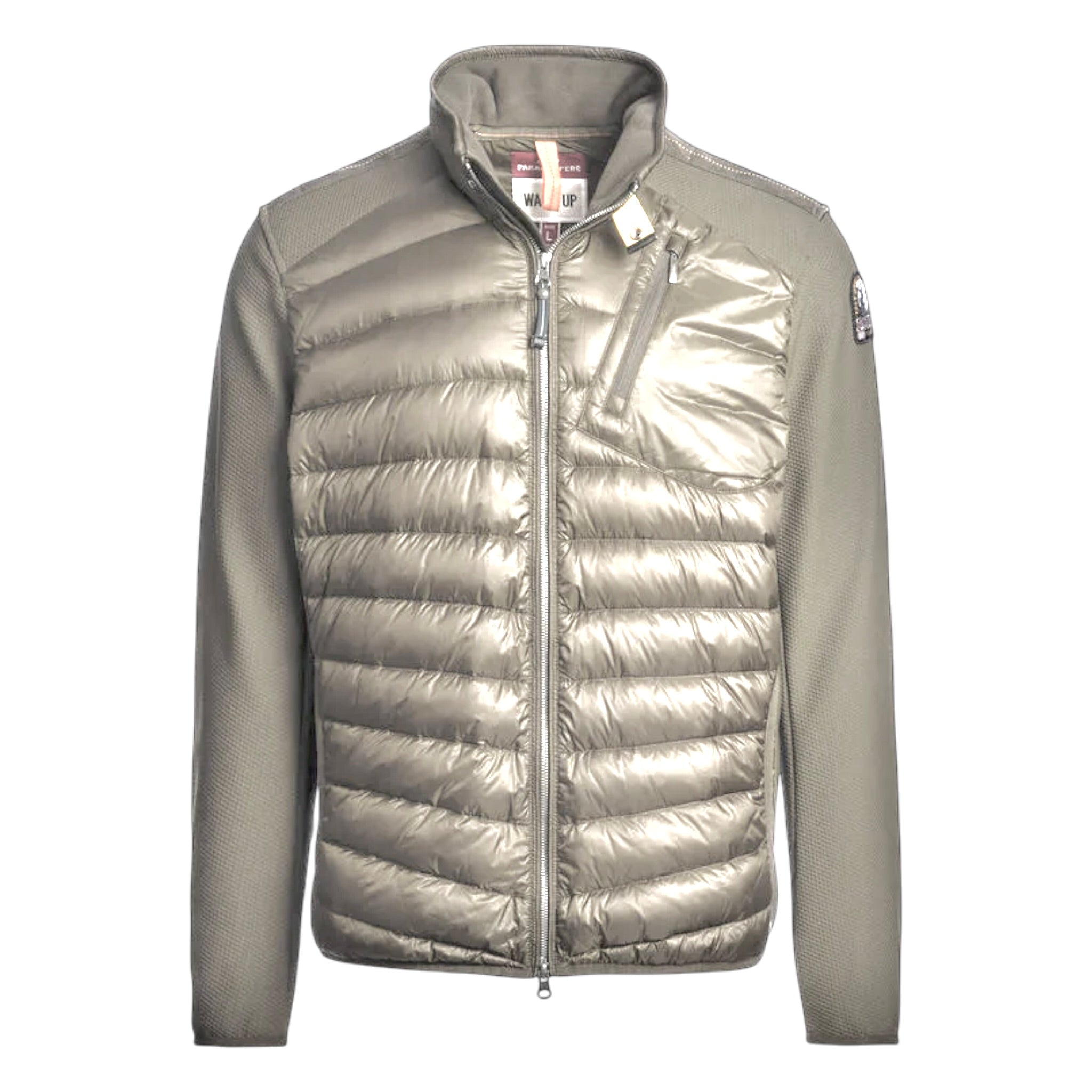 UNIT Hamburg - Parajumpers Jayden – Hybrid - Daunenjacke, nowhere grau - blasses oliv - Parajumpers