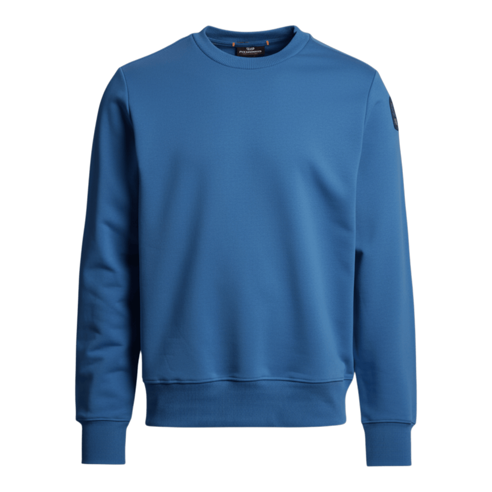 UNIT Hamburg - Parajumpers K2 – Sweatshirt aus Super Easy Fleece, blau - Parajumpers