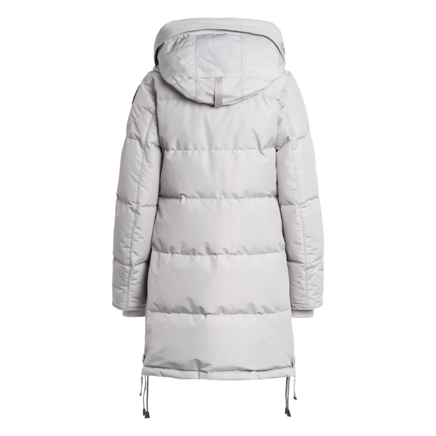 Parajumpers Long Bear - WOMAN, Modell Winter 24, Daunenmantel mit Kapuze, dawn silber - UNIT Hamburg