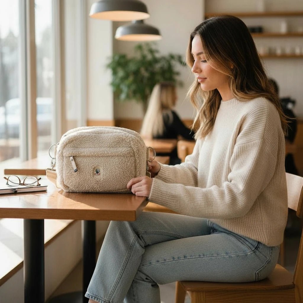 UNIT Hamburg - Parajumpers, Power Belt Bag, moonbeam, wollweiß - Parajumpers