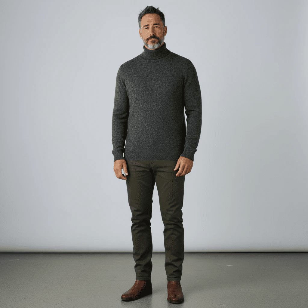 UNIT Hamburg - Roberto Collina, Merino / Baby Kamel Rollkragen, antra - Roberto Collina