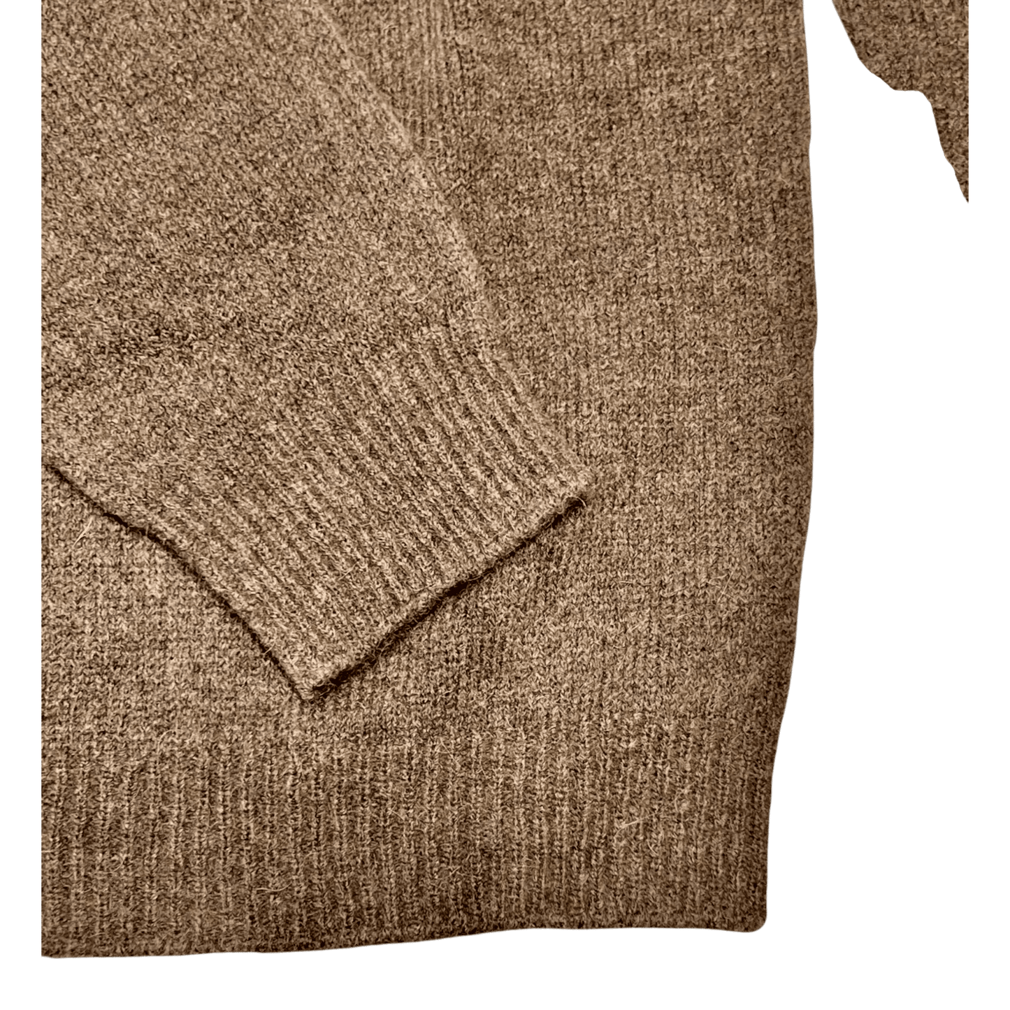 UNIT Hamburg - Roberto Collina, Merino / Baby Kamel, Rundhals, vicuna braun - Roberto Collina