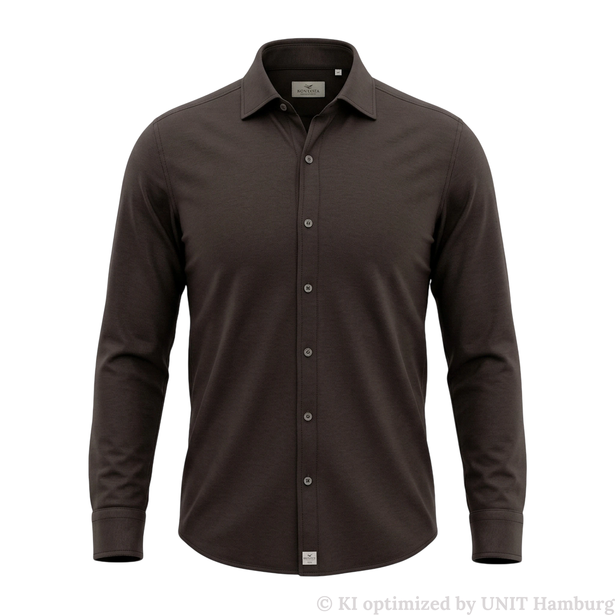 Watermarked - Sonrisa Jerseyhemd in Braun
