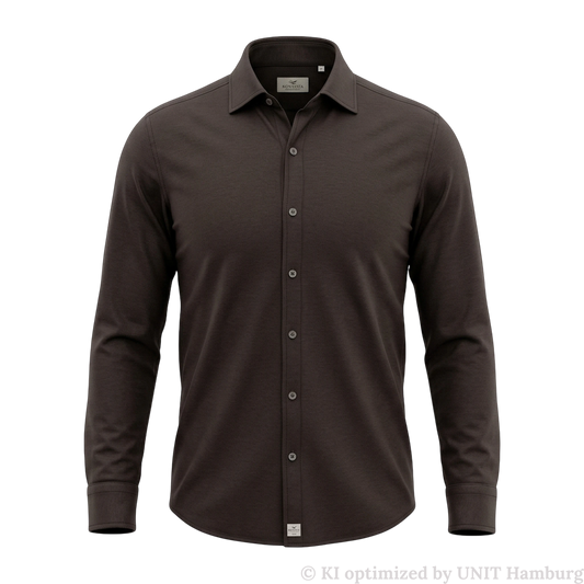 Watermarked - Sonrisa Jerseyhemd in Braun