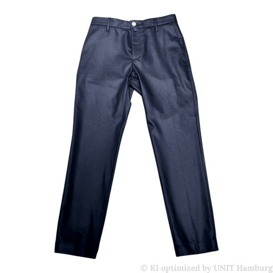 Watermarked - Jacob Cohën, Wollhose in Melange Blue