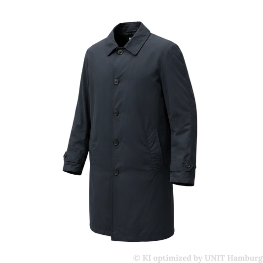 Watermarked - ASPESI Lemon Raincoat aus Nylon, navy