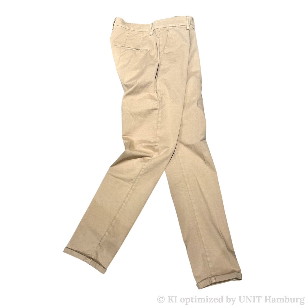 Watermarked - Never Laundry Chino, aus Baumwolle, strandfarben