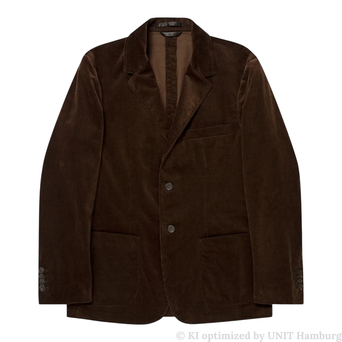 Watermarked - Sunspel Corduroy Blazer Braun | UNIT Hamburg